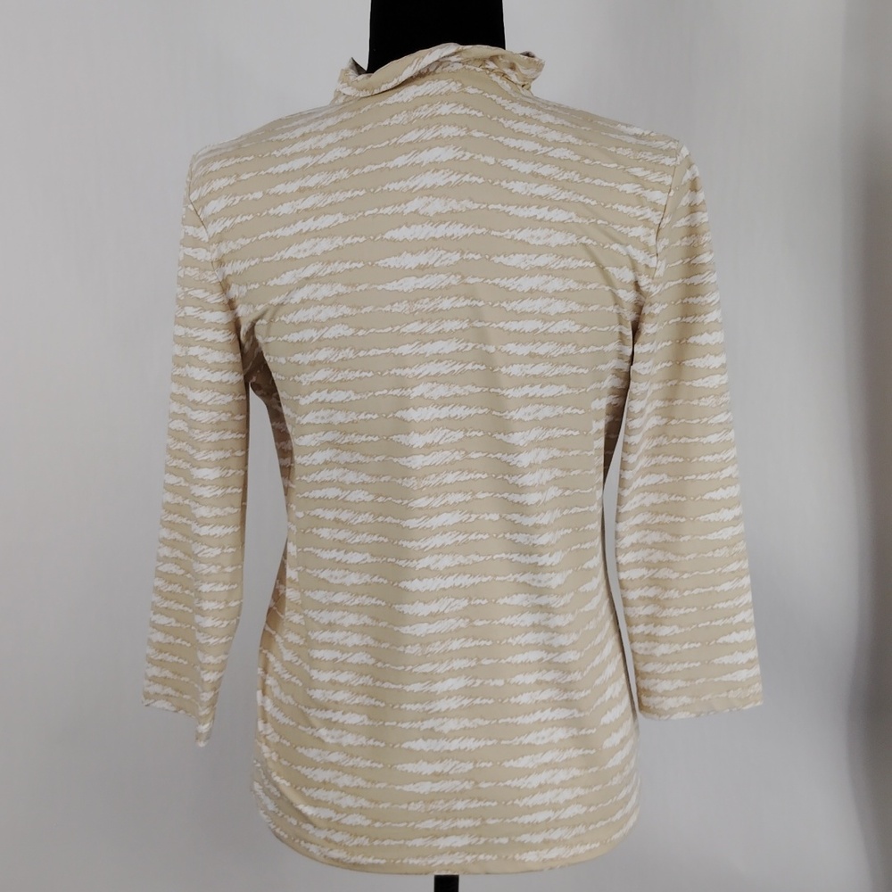 J. McLaughlin Durham Ruffle Top - Picture 7 of 8
